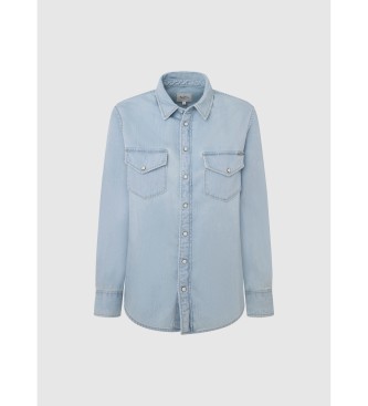 Pepe Jeans Camisa azul-marinho