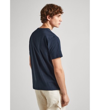 Pepe Jeans T-shirt Cedric azul-marinho