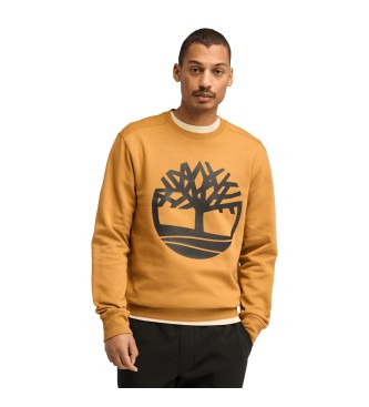 Timberland Sweat-shirt  col ras du cou Kennebec River jaune