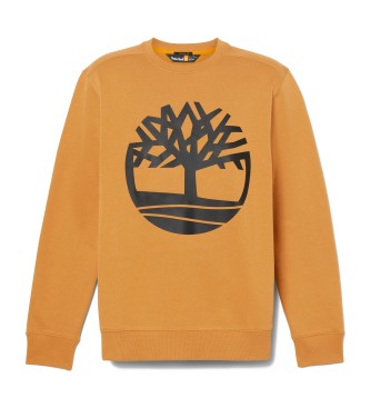 Timberland Sweat-shirt  col ras du cou Kennebec River jaune