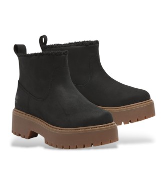 Timberland Skórzane buty Stone Street czarne  