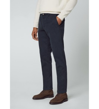 Hackett London Textuur broek groen