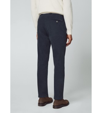 Hackett London Textuur broek groen