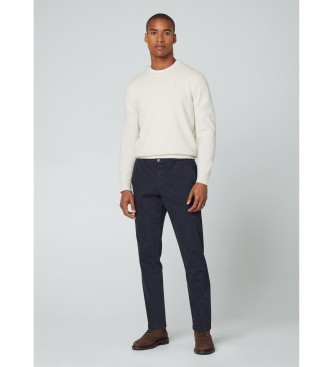 Hackett London Textuur broek groen