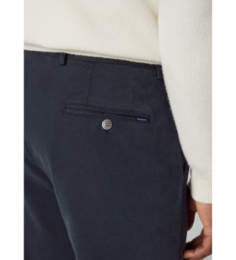 Hackett London Textuur broek groen