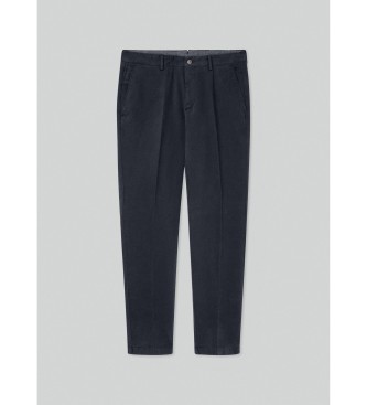 Hackett London Pantaloni con trama verde