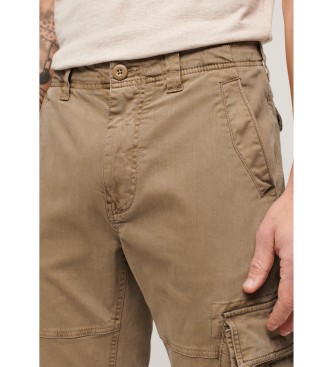 Superdry Pantaloni cargo marroni