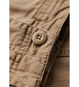 Superdry Pantaloni cargo marroni