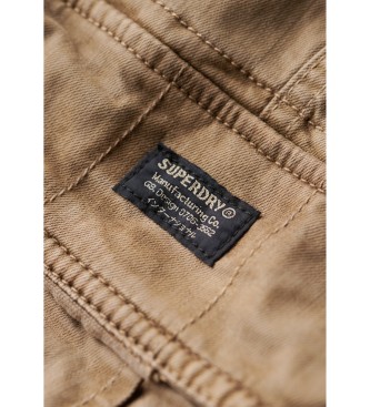 Superdry Pantaloni cargo marroni