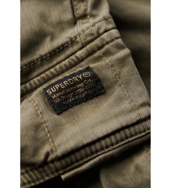 Superdry Szorty cargo Core jasnozielone