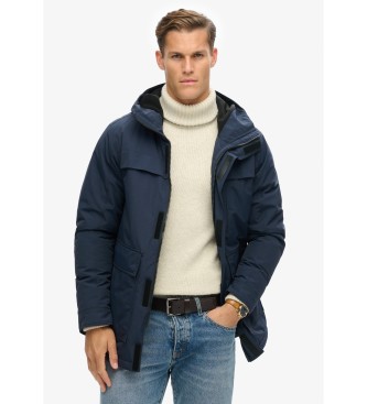 Superdry Surplus Parka mit Kapuze, marineblau