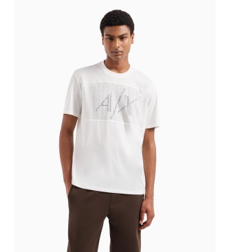 Armani Exchange Camiseta de manga corta blanco