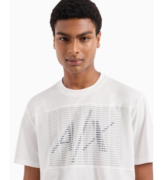 Armani Exchange Camiseta de manga corta blanco