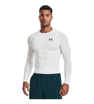 Under Armour HeatGear Armour Long Sleeve T-Shirt White