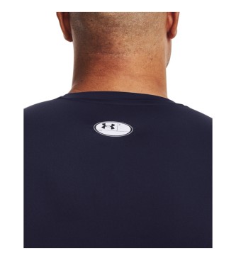 Under Armour HeatGear Armour Navy T-shirt met lange mouwen