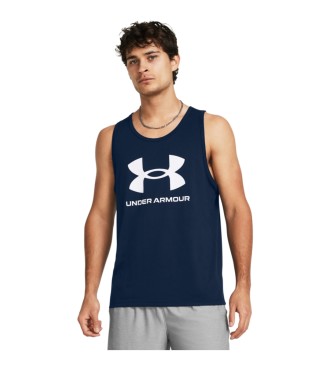 Under Armour Canotta con logo blu scuro