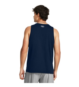 Under Armour Navy logo tank top