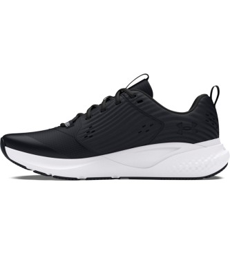 Under Armour Leren schoenen Charged Commit TR 4 zwart