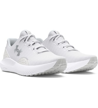 Under Armour Trenerzy W Charged Surge 4 srebrny