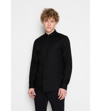 Armani Exchange Camisa Clsica negro