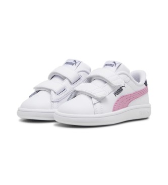 Puma Zapatillas de piel Smash 3.0 L V I blanco