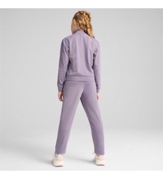 Puma Fato de treino ESS TAPE Tricot roxo