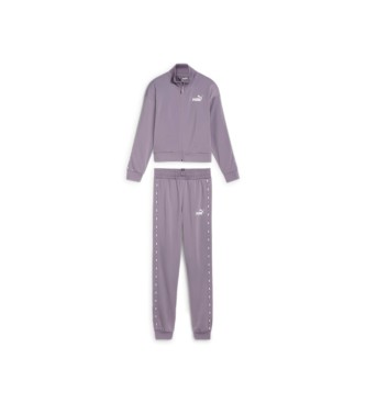 Puma Fato de treino ESS TAPE Tricot roxo