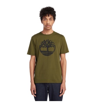 Timberland Camiseta con logotipo Kennebec Rivere verde