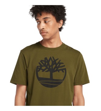 Timberland Camiseta con logotipo Kennebec Rivere verde