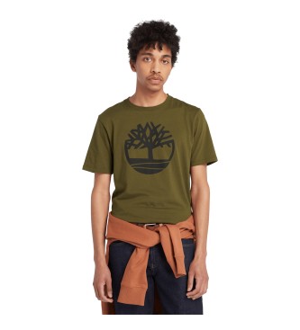 Timberland Camiseta con logotipo Kennebec Rivere verde