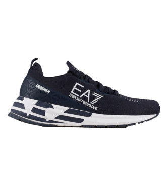 EA7 Crusher Distance Knit Shoes navy