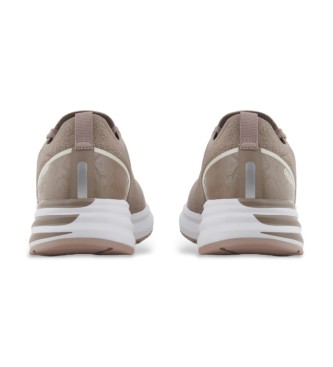 EA7 Sneaker Crusher Distance Knit beige 