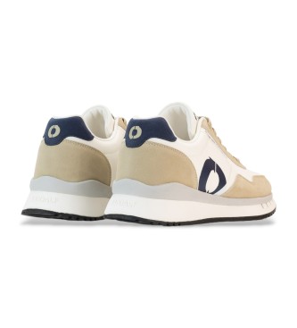 ECOALF Sicilia slippers white, beige