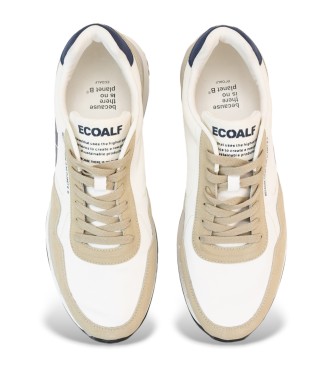 ECOALF Sicilia slippers white, beige