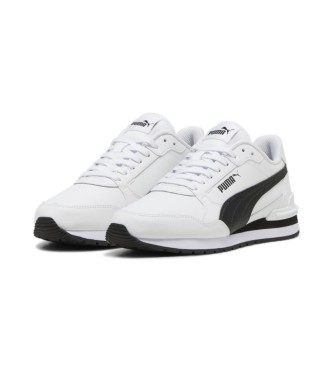 Puma Sneaker ST Runner v4 L in pelle bianca