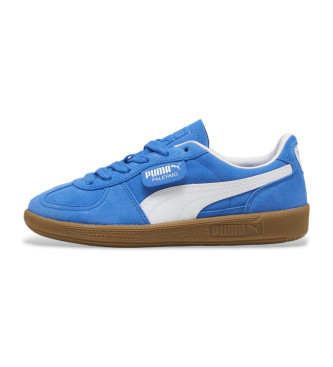 Puma Palermo blaue Leder-Turnschuhe