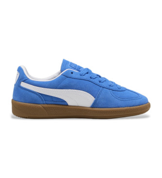 Puma Palermo blauwe leren sportschoenen