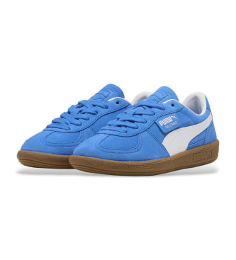 Puma Palermo blauwe leren sportschoenen