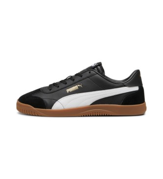 Puma Lederschuhe Club 5v5 SD schwarz