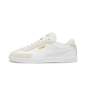 Puma Lederturnschuhe Club II Era wei