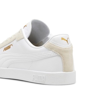 Puma Lederturnschuhe Club II Era wei