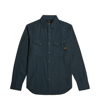 G-Star Camisa Dakota Slim navy