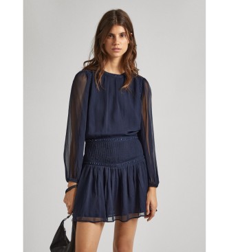 Pepe Jeans Robe Cleo bleue