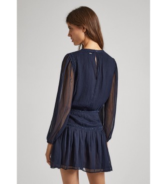 Pepe Jeans Robe Cleo bleue