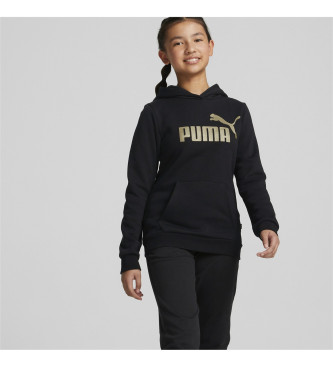 Puma Sweatshirt Ess+ Logo preta