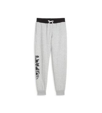 Puma Pantaln Basketball Blueprint gris