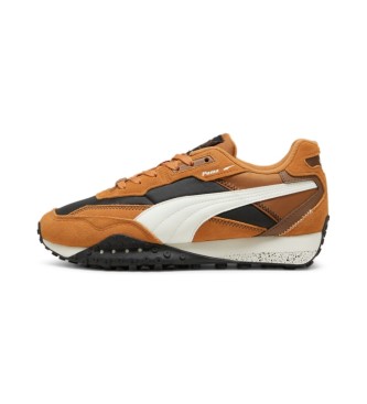 Puma Blktop Rider Lederschuhe braun