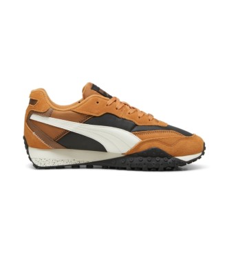 Puma Blktop Rider Lederschuhe braun