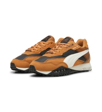 Puma Blktop Rider Lederschuhe braun