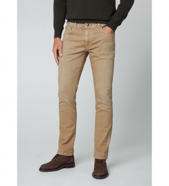 Hackett London Pigment beige trousers